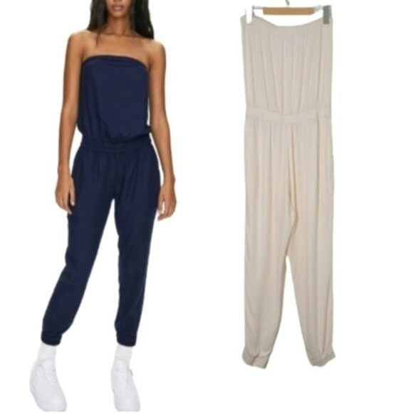 Aritzia Pants - ARITZIA SUNDAY BEST Tabata Strapless Cinched Jumpsuit Women's Size M
